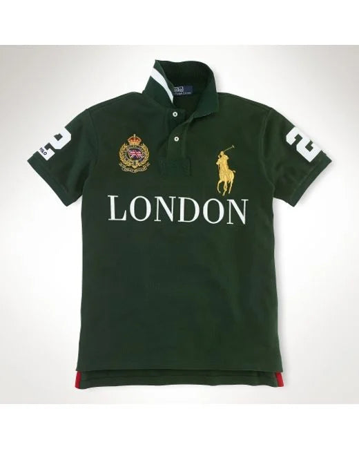 Inspired by '' Polo RL '' Big Pony Cities Polo Shirt